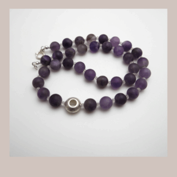 Amethyst-Kugelkette